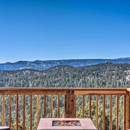 Mountains Majesty Cabin With Hot Tub And Mtn Views! Ruidoso Exterior photo