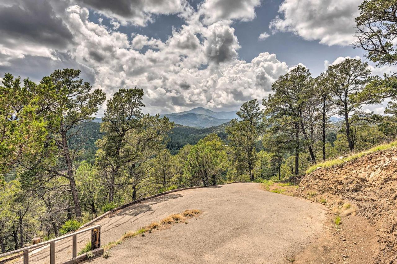 Mountains Majesty Cabin With Hot Tub And Mtn Views! Ruidoso Exterior photo