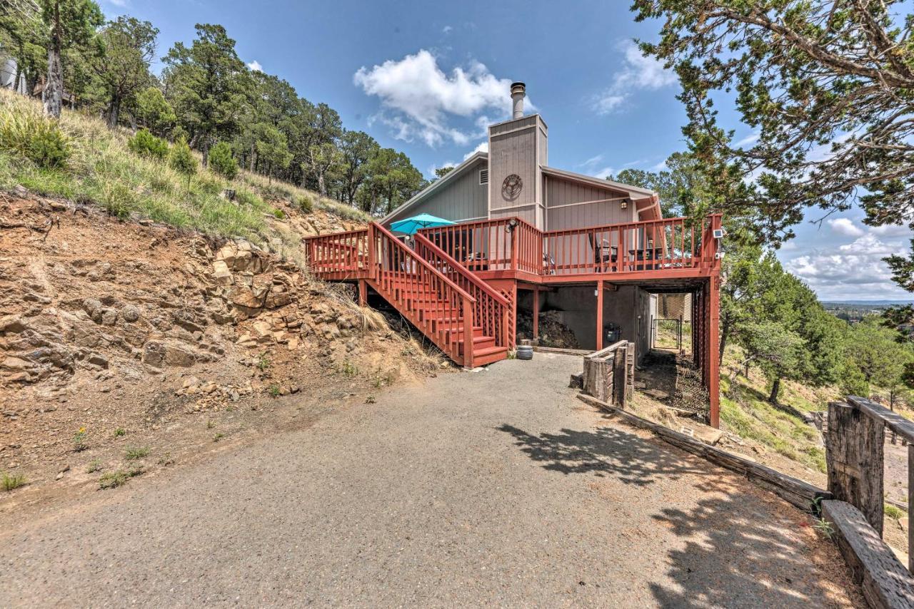 Mountains Majesty Cabin With Hot Tub And Mtn Views! Ruidoso Exterior photo