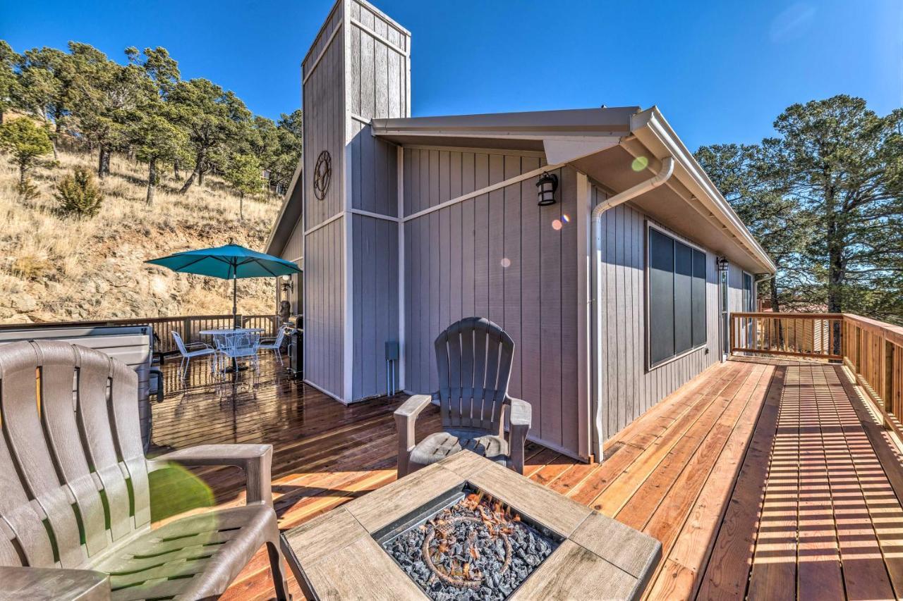Mountains Majesty Cabin With Hot Tub And Mtn Views! Ruidoso Exterior photo