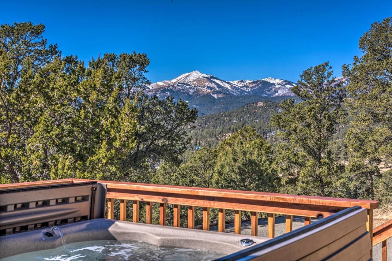 Mountains Majesty Cabin With Hot Tub And Mtn Views! Ruidoso Exterior photo