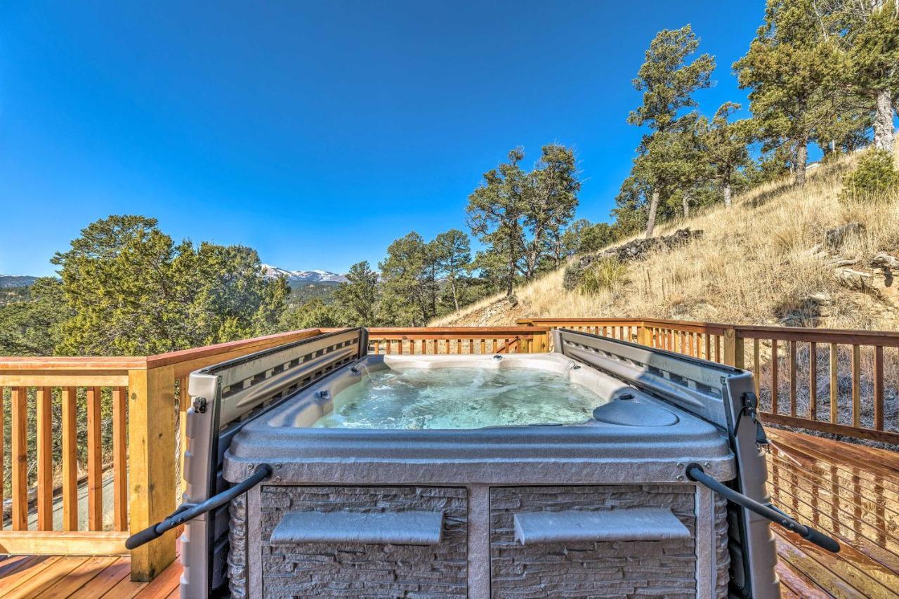 Mountains Majesty Cabin With Hot Tub And Mtn Views! Ruidoso Exterior photo