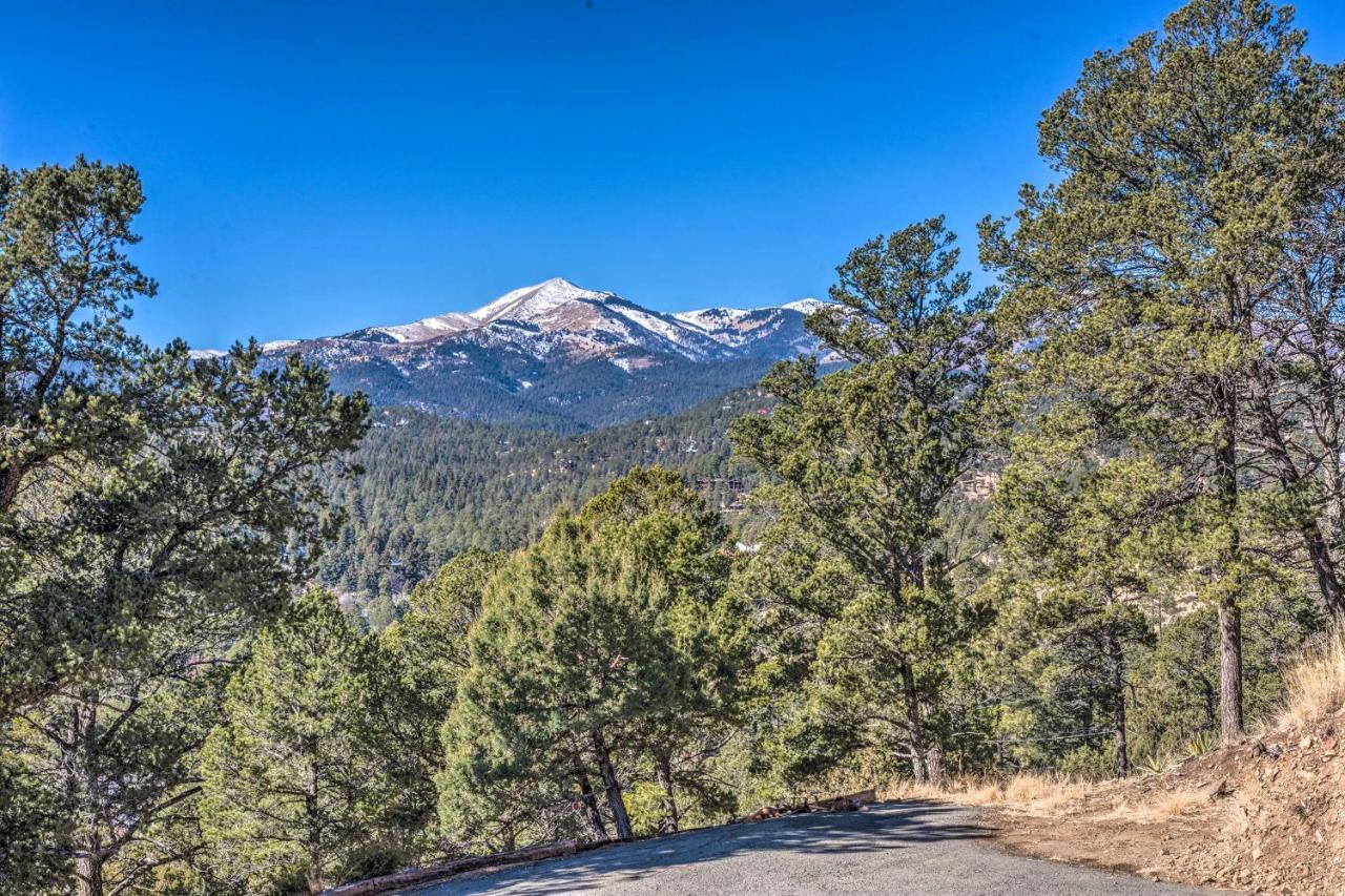 Mountains Majesty Cabin With Hot Tub And Mtn Views! Ruidoso Exterior photo